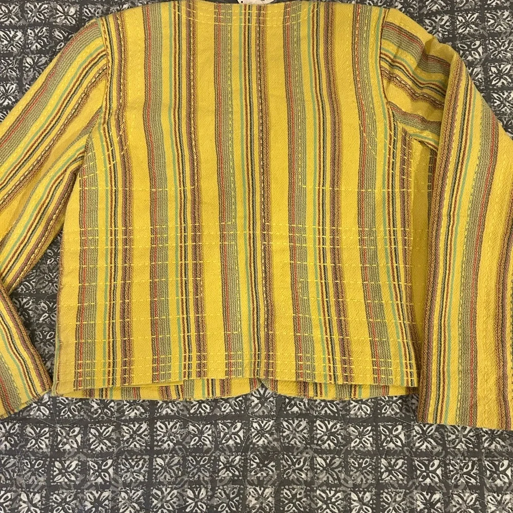 NWT Kantha Free People Multicolor Striped Jacket - Picture 11 of 16